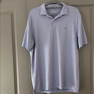 Blue/Pink Striped Vineyard Vines Polo